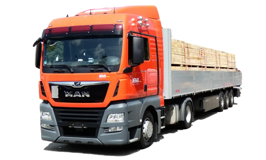 LKW mit Plane